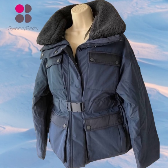 *SOLD**Sweaty Betty Alps Waterproof Duck Down Insulated Ski Jacket NWT - Picture 9 of 12